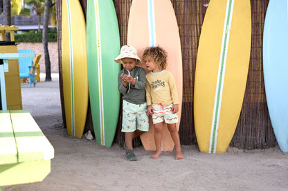 Lassig LSF Boardie Short (Waves Sea Salt)