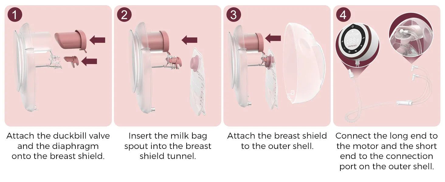 Momcozy Milk Bag Combo