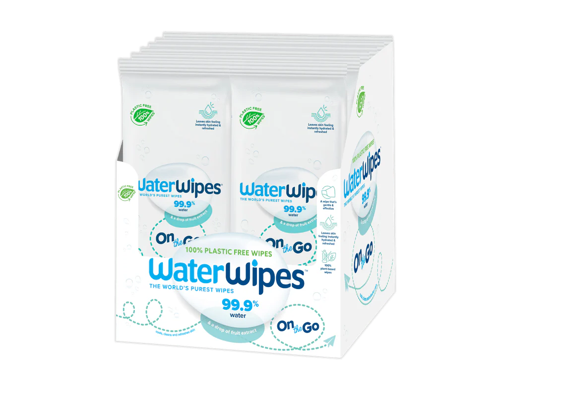 WaterWipes The World's Purest Wipes, Refresh On the Go, 28 Wipes