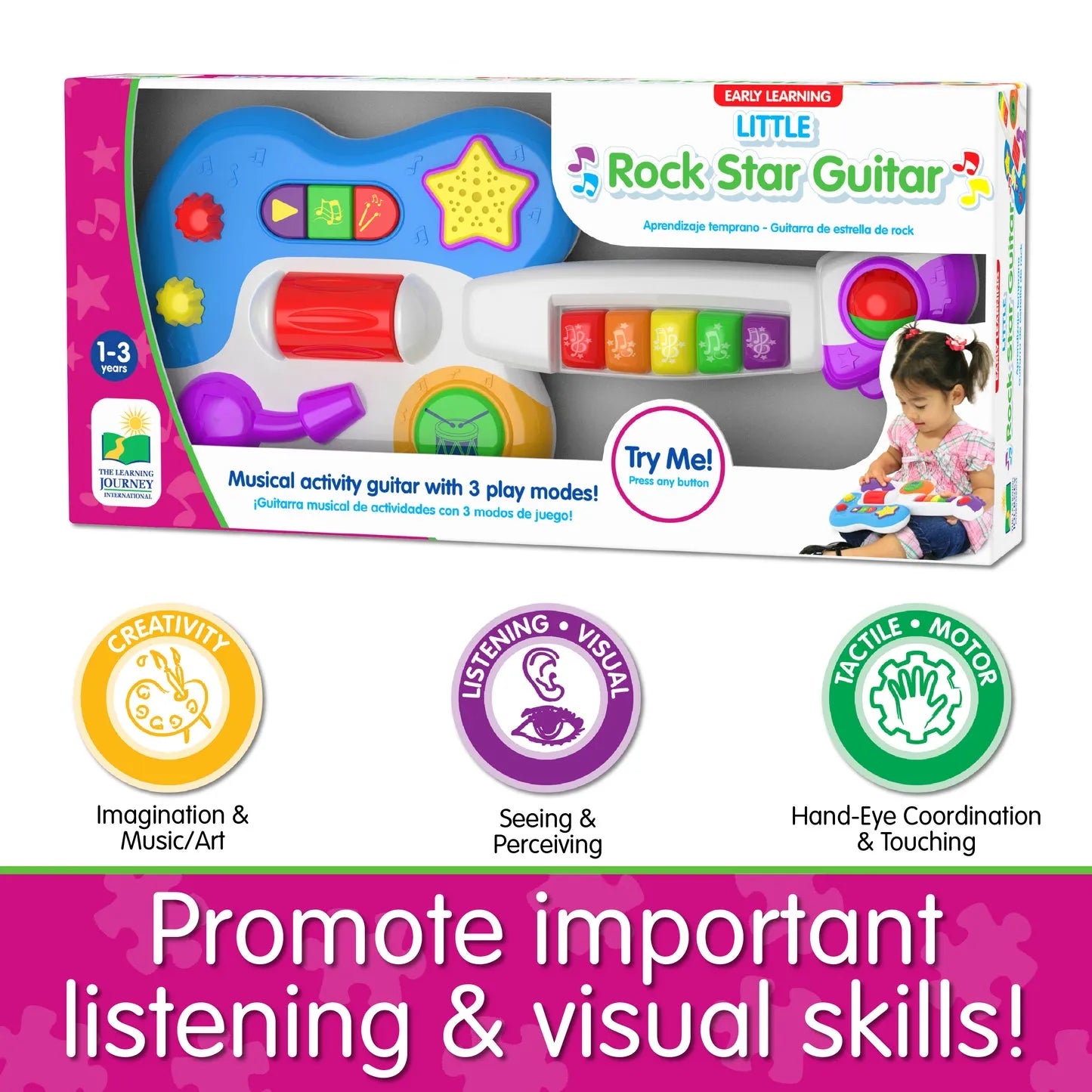 The Learning Journey Little Rock Star Guitar