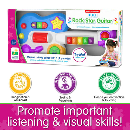 The Learning Journey Little Rock Star Guitar