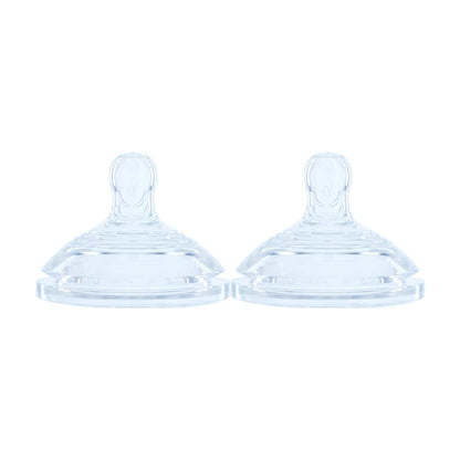 Dr. Talbot's Soft Flex Easy Latch Bottle Feeding Nipples (Fast Flow) - Pack of 2