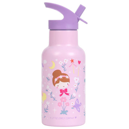 A Little Lovely Company Double Wall Insulated Water Bottle (350ml, Princesses)