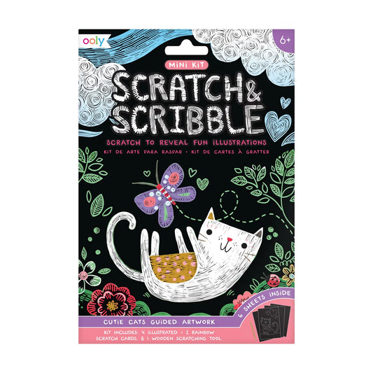 Ooly Scratch and Scribble Mini Kit (7 PC Set)