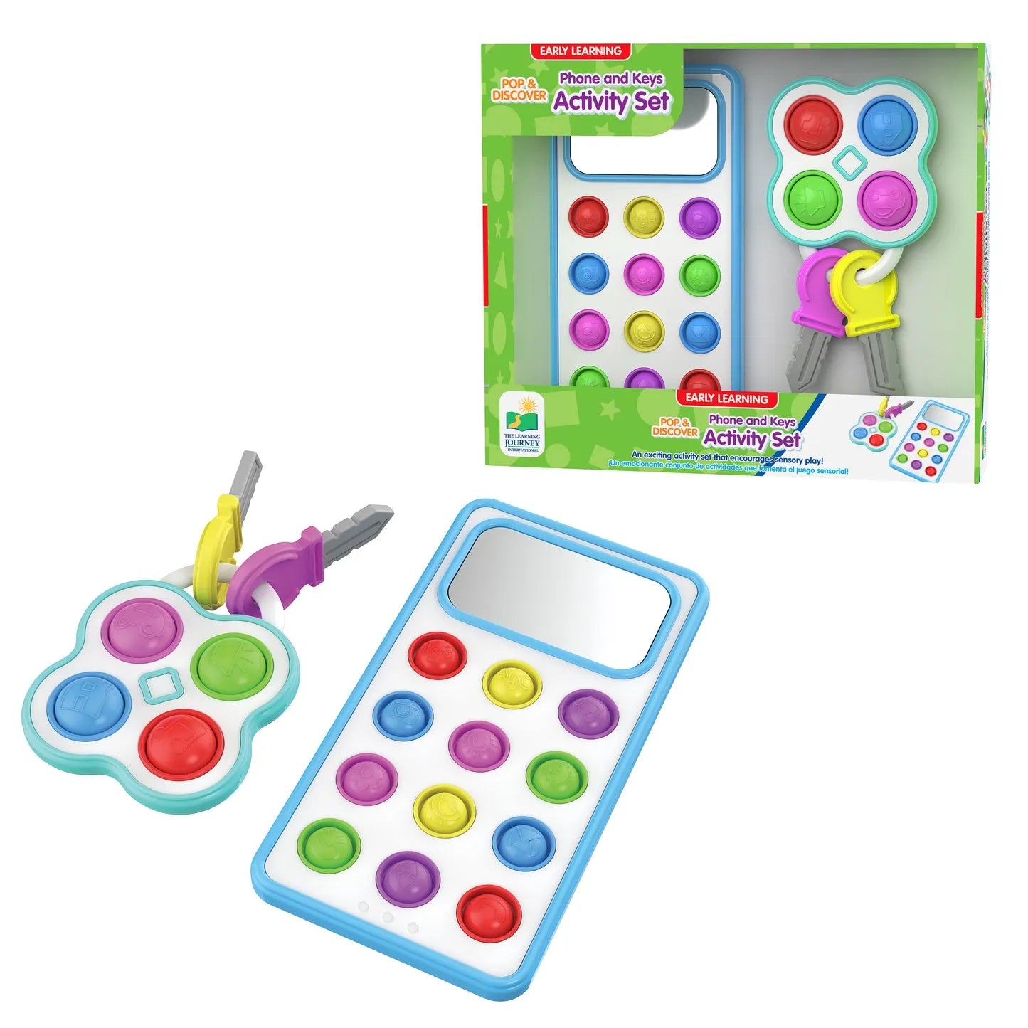 The Learning Journey Pop and Discover Phone & Remote Activity Set
