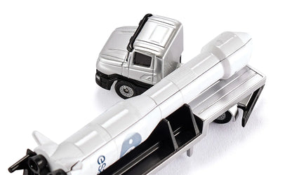 Siku Die Cast Low Loader With Rocket