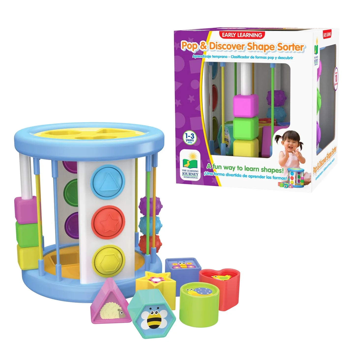 The Learning Journey Pop & Discover Shape Sorter