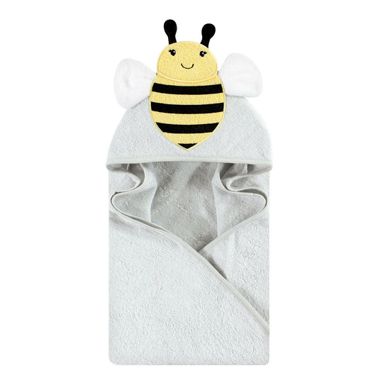 Hudson Baby Cotton Animal Face Hooded Towel