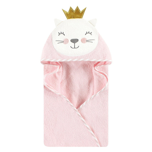 Hudson Baby Cotton Animal Face Hooded Towel