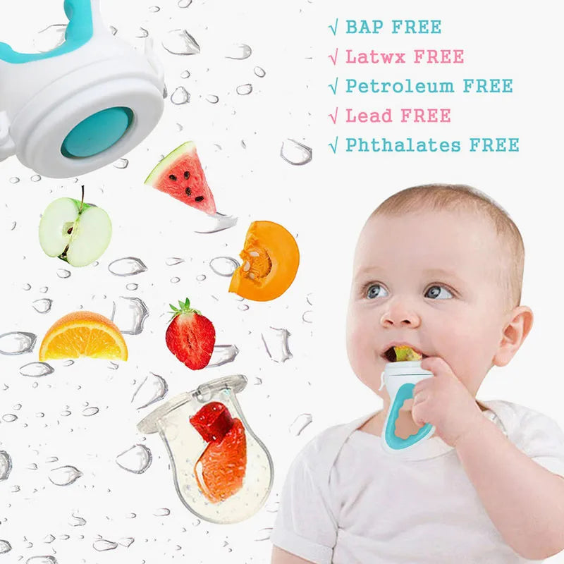 Babyjem Silicone Fruit & Vegetable Feeder (6 Months+)