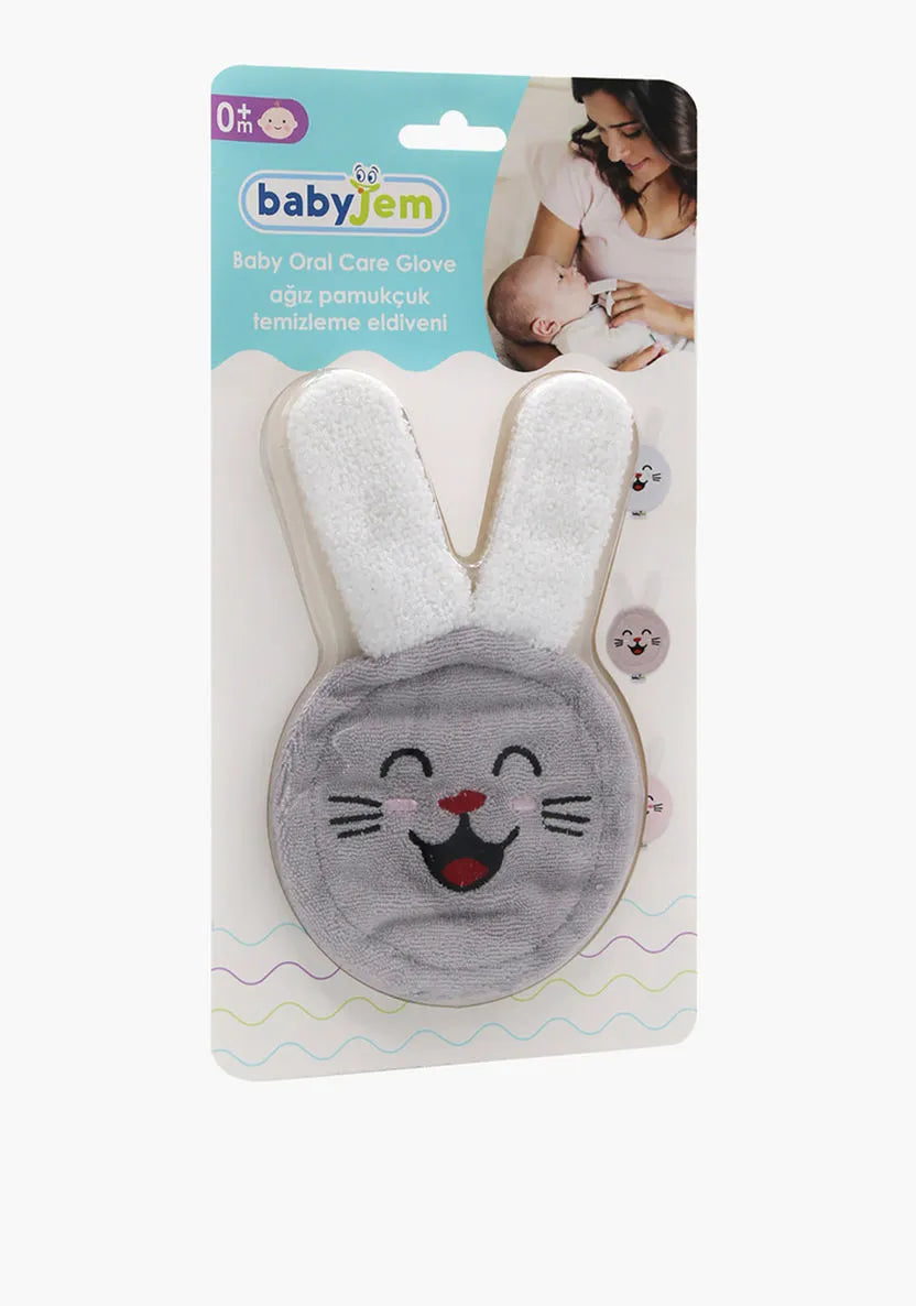 Babyjem Oral Care Glove Grey (0 Months+)