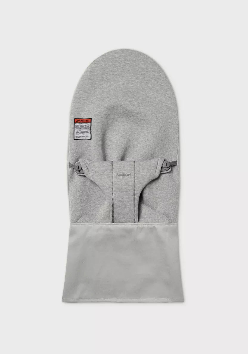 Babybjorn Fabric Seat Bouncer Bliss Cover - 3D Jersey  (Light Grey)