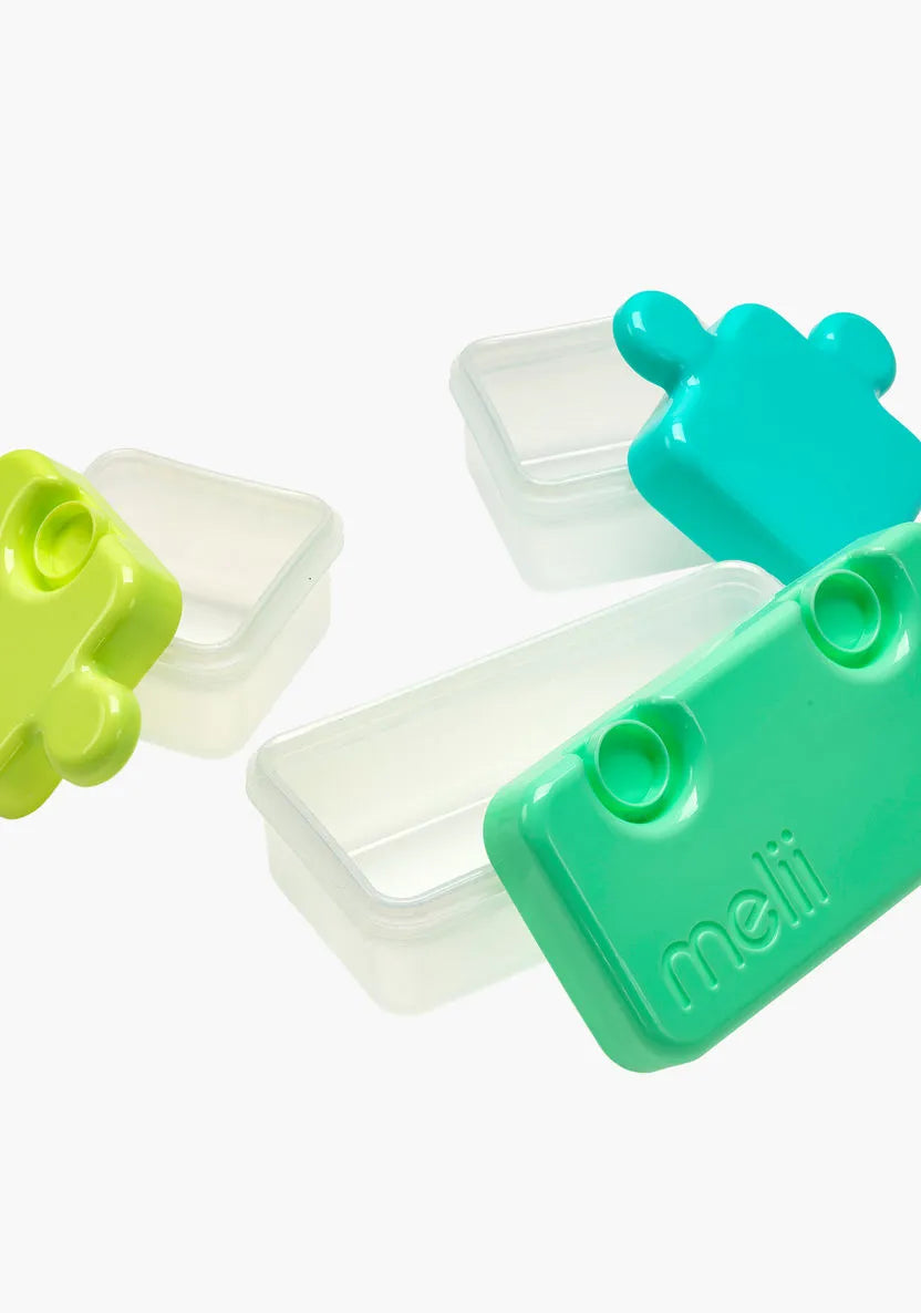 Melii Puzzle Shape Bento Box Set (3 Pcs)