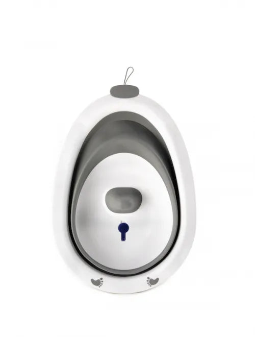 Bumble & Bird Foldable Bathtub Egg Shape Style (Light Gray)