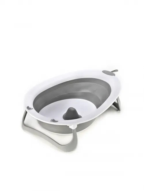 Bumble & Bird Foldable Bathtub Egg Shape Style (Light Gray)