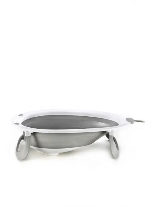Bumble & Bird Foldable Bathtub Egg Shape Style (Light Gray)