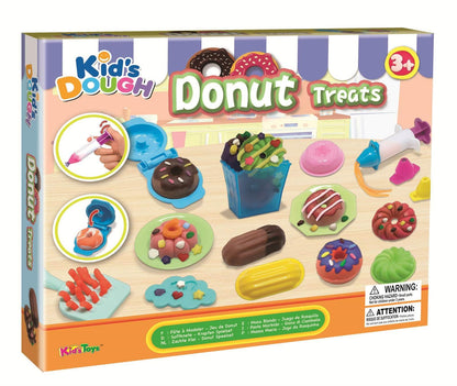Kids Dough - Donut Treats Play Dough Creative Baking & Pretend Play Set