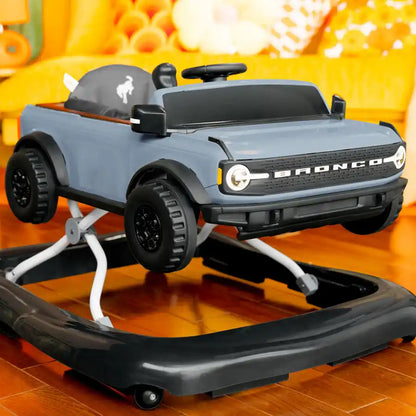 Bright Starts - Ford Bronco Ways to Play 4-in-1 Walker - Area 51 Blue/Grey