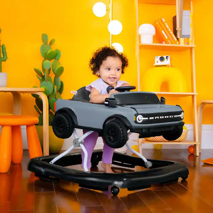 Bright Starts - Ford Bronco Ways to Play 4-in-1 Walker - Area 51 Blue/Grey