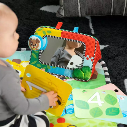 Baby Einstein - Discovery Garden Tummy Time Mat & Mirror - Multicolor