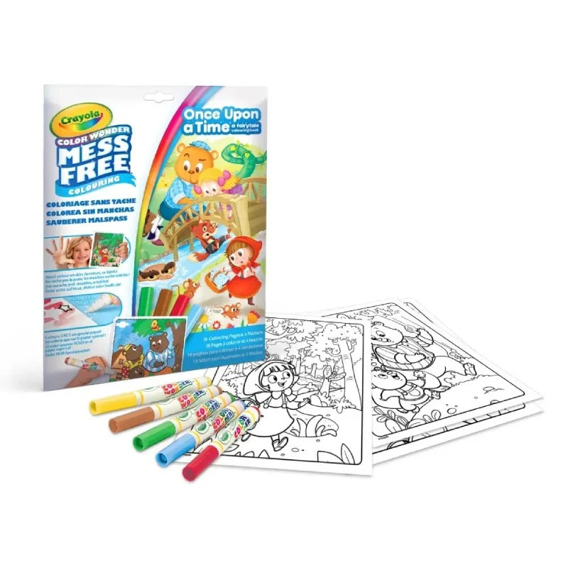 Crayola Color Wonder – Once Upon A Time Coloring Book with Markers