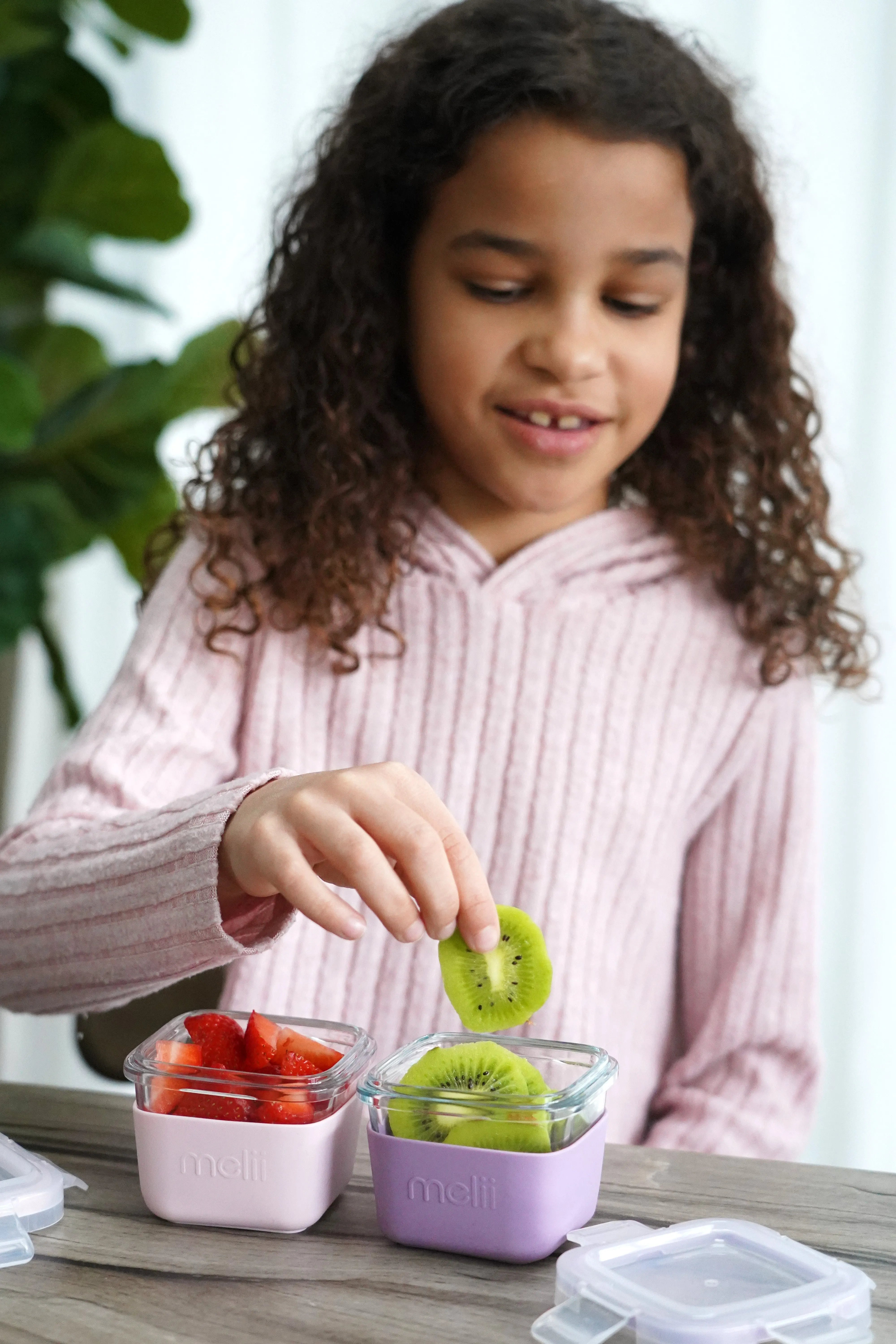 Melii Glass Food Storage Containers With Silicone Sleeve Pack of