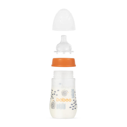 Baboo Anti-Colic Wide Neck Bottle (Blue Haze, 250ml)