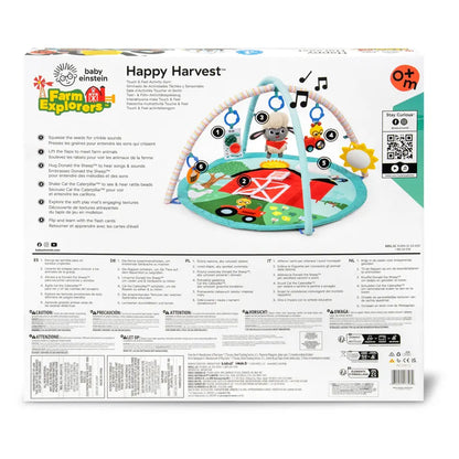 Baby Einstein - Happy Harvest Touch & Feel Activity Gym - Multicolor