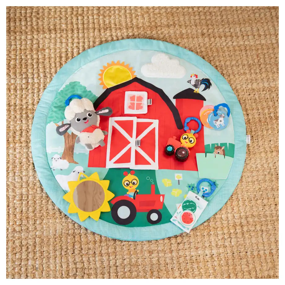 Baby Einstein - Happy Harvest Touch & Feel Activity Gym - Multicolor