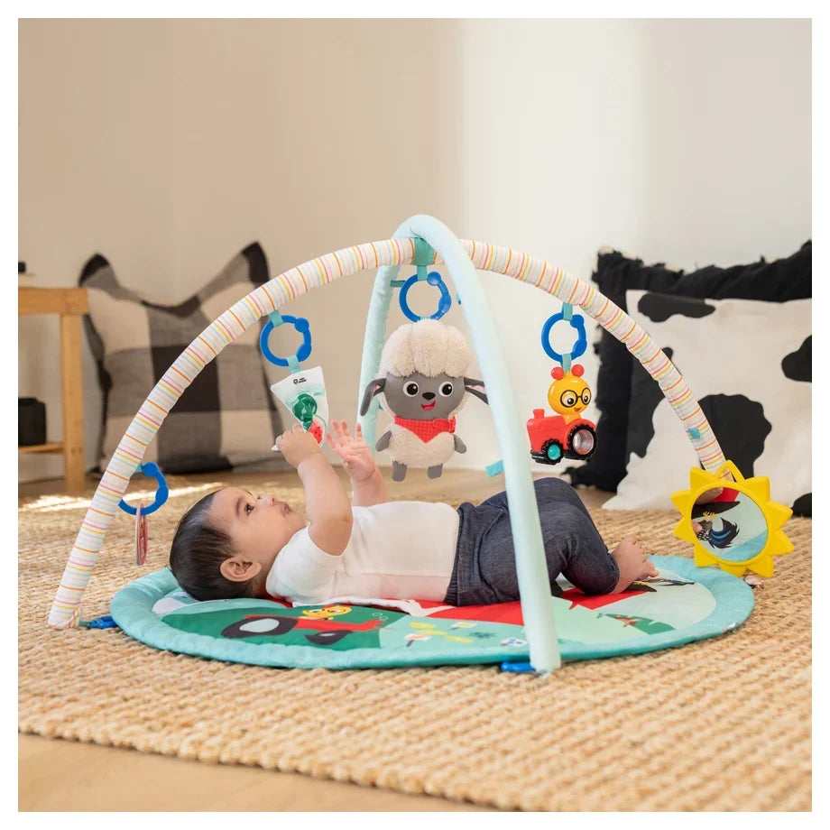 Baby Einstein - Happy Harvest Touch & Feel Activity Gym - Multicolor