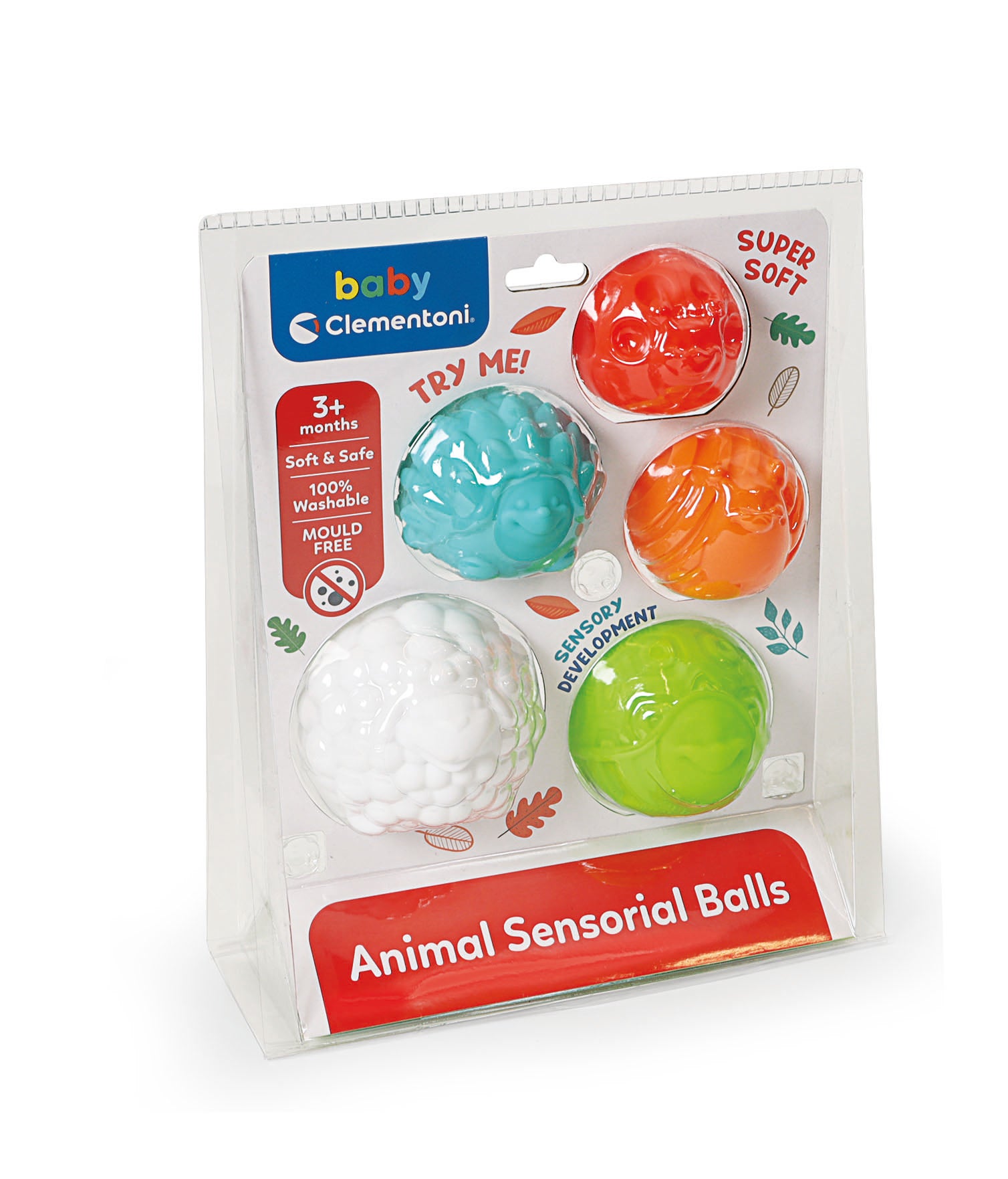 Clementoni Baby Animal Sensory Balls