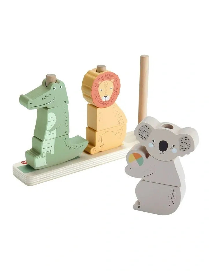 Fisher Price Wooden Stack & Sort Animals