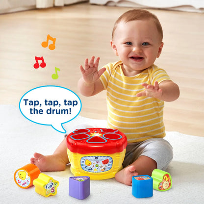 طبلة الفرز والاكتشاف من VTech (ثنائية اللغة)