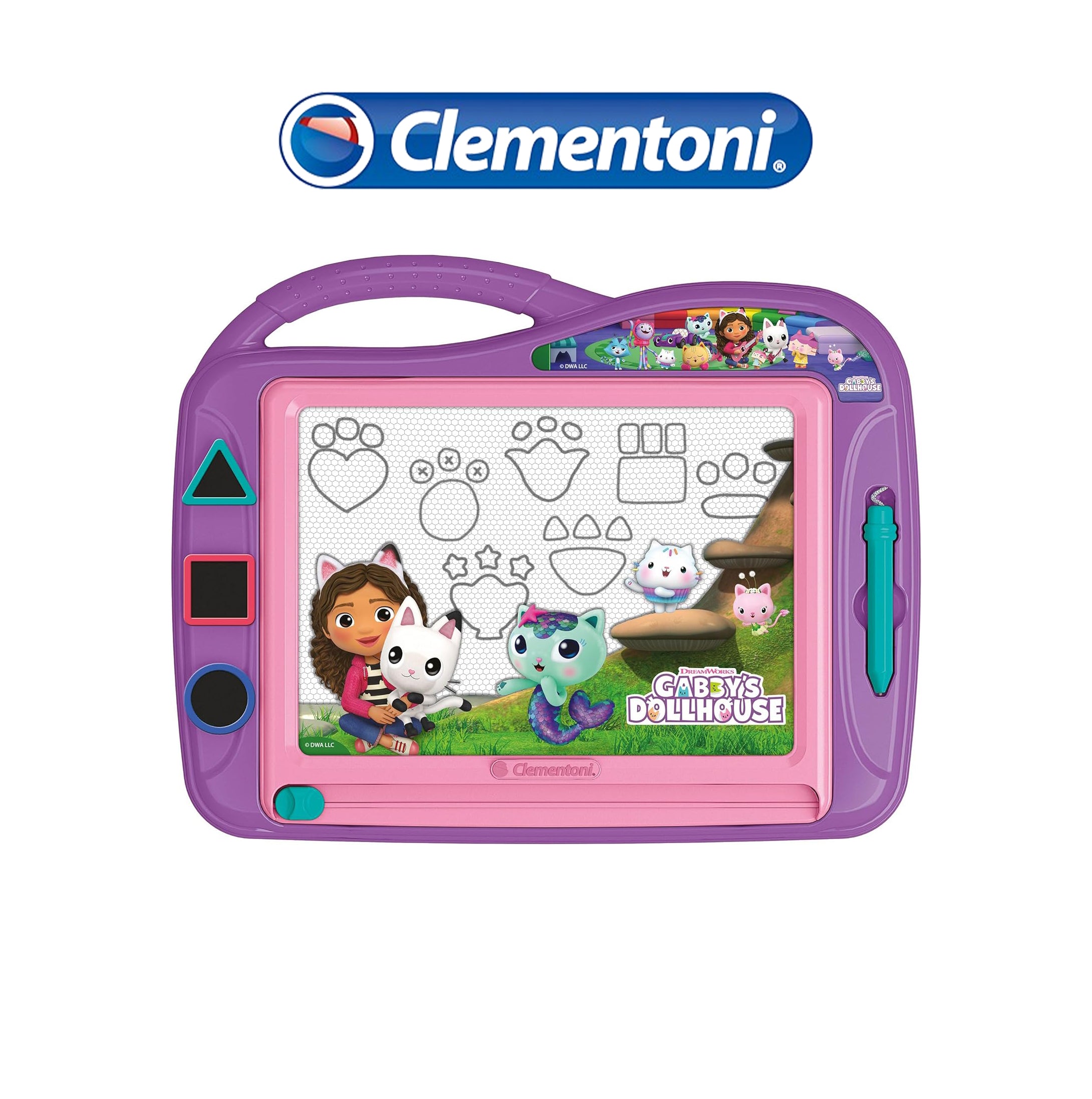 Clementoni Magnetic Drawing Board Gabby