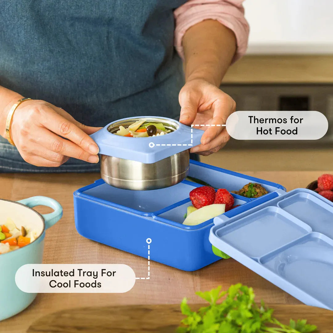 Omie Box Thermos Lunch Box For Kids Dual Insulation 2 Way Color (250ml)