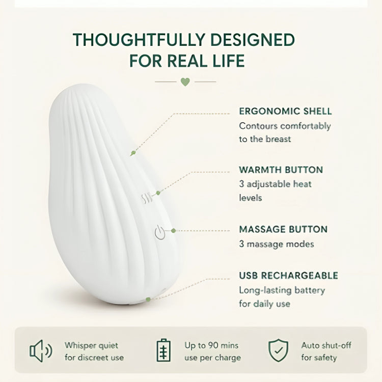 Haakaa Warming Lactation Breast Massager