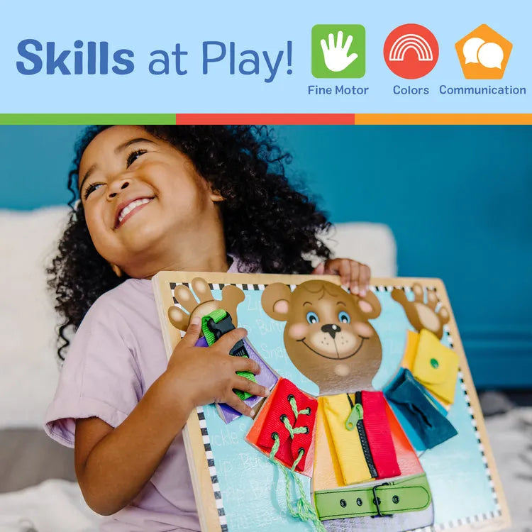 Melissa & Doug Basic Skills Puzzle Board