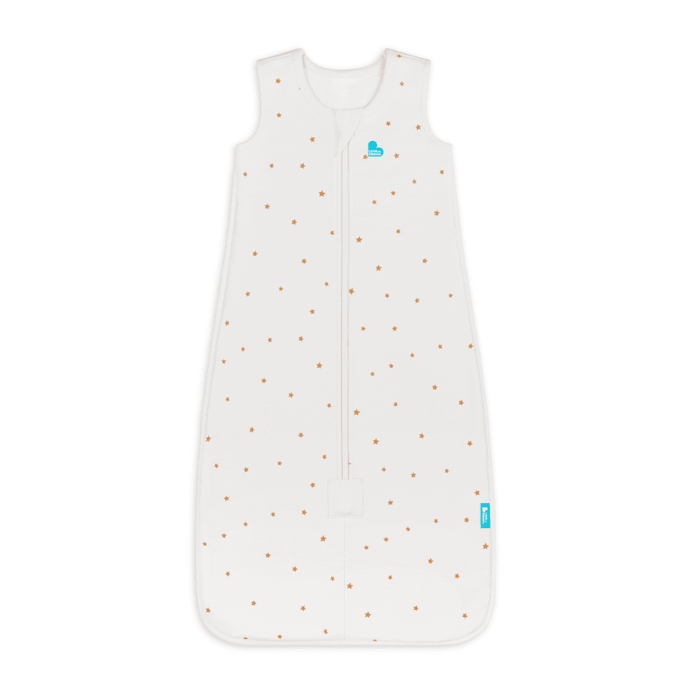 Love To Dream Sleep Bag Quilted Stretch Cotton Stage 3 (Twinkles Oatmeal, 24-36M)
