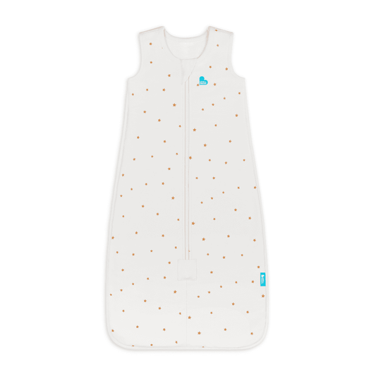 Love To Dream Sleep Bag Quilted Stretch Cotton Stage 3 (Twinkles Oatmeal, 24-36M)