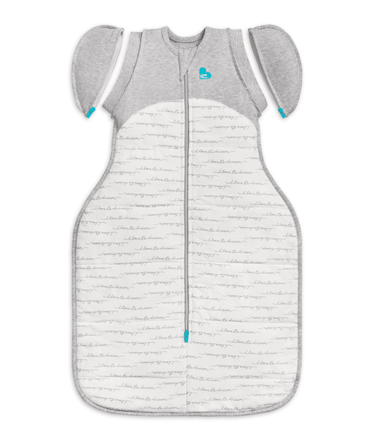 Love To Dream Transition Bag 2.5T Quilted Stretch Cotton Dreamer (White, Large, 6-9M)