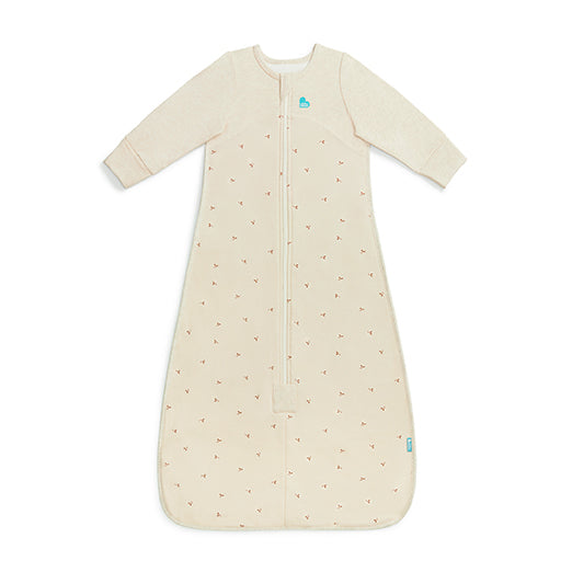 Love To Dream Sleep Bag Quilted Stretch Cotton (Twigs Oatmeal, 18-36 Months)