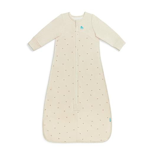 Love To Dream Sleep Bag Quilted Stretch Cotton (Twigs Oatmeal 6-18M)