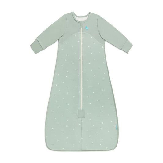 Love To Dream Sleep Bag Quilted Stretch Cotton (Twigs Olive, 6-18M)