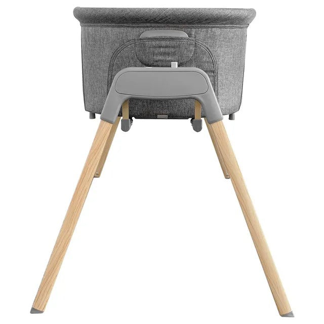 Teknum 3-in-1 Baby Rocker Bassinet With Mosquito Net – Grey
