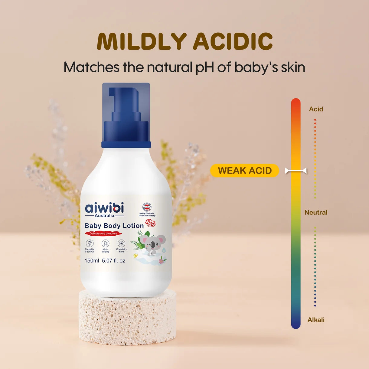 Aiwibi Fresh Natural Camellia Seed Baby Body Lotion - 150ml