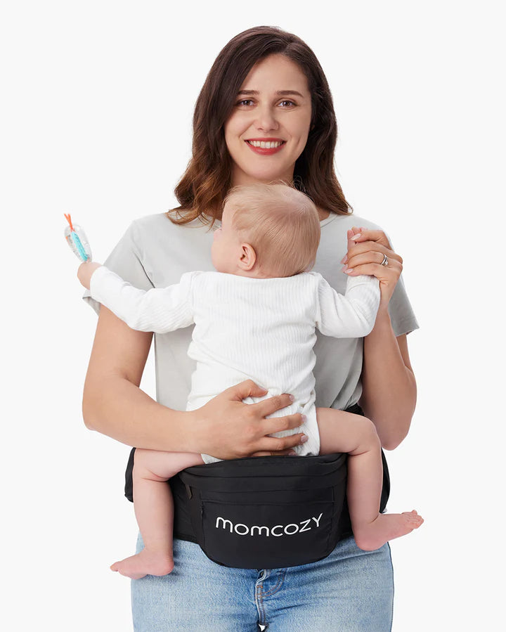 Momcozy 3D Belly Protector & EVA Massage Board-Baby Hip Seat Carrier