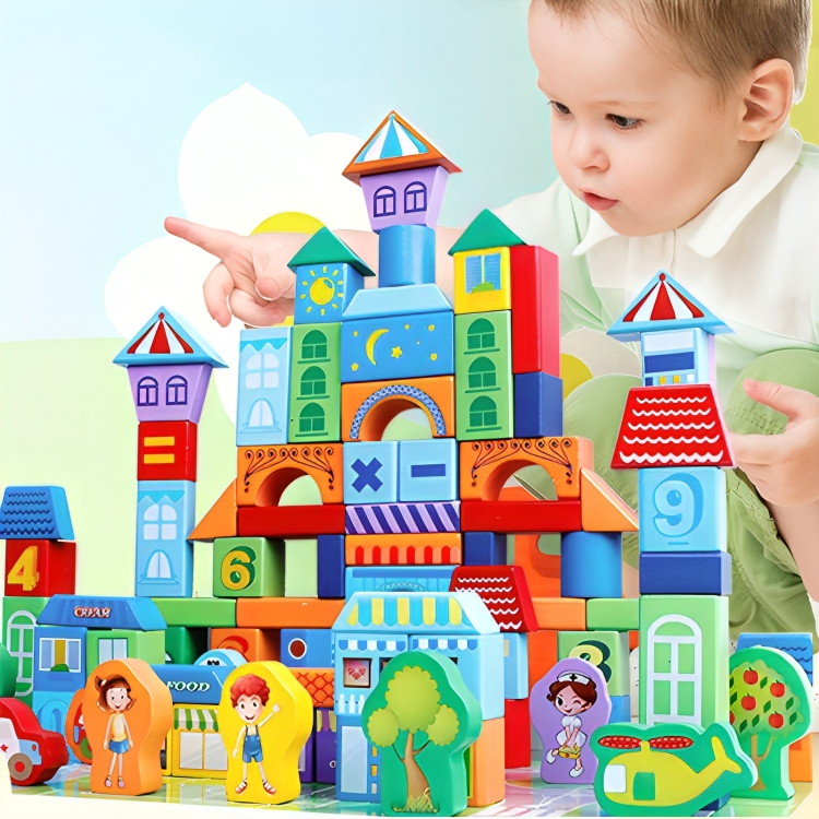 Beilaluna Forest Building Blocks (100 Pcs)