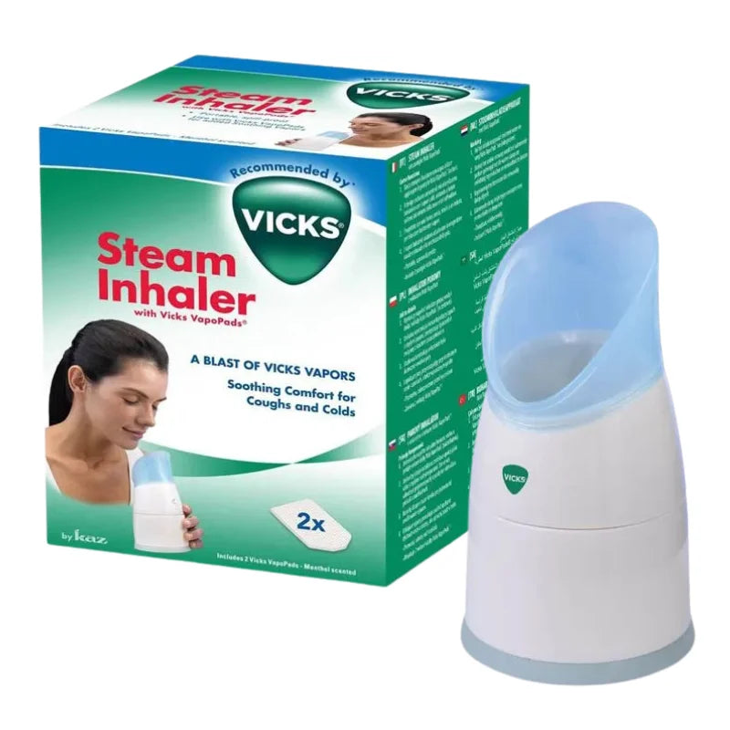 Vicks Portable Steam Inhaler with Menthol VapoPads