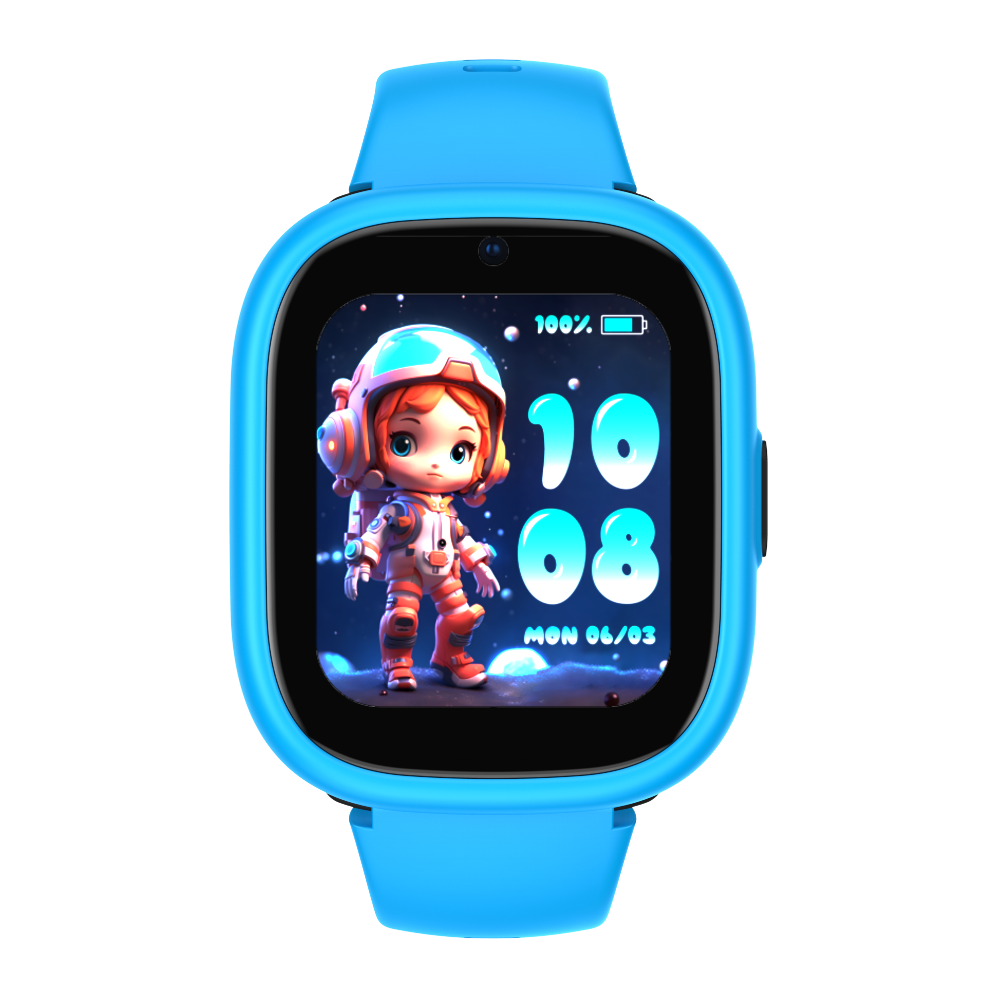 Lagenio 4G Smart Watch 770 + Extra Black Straps Set