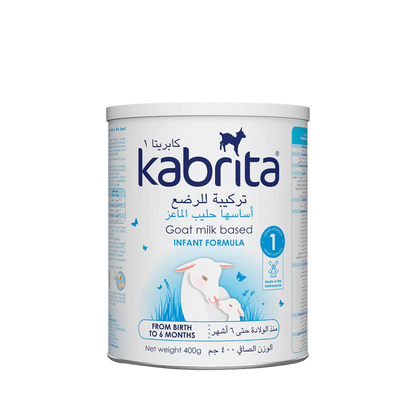 Kabrita Goat Milk Based, Infant Formula 1, 0 to 6 months, 400grams